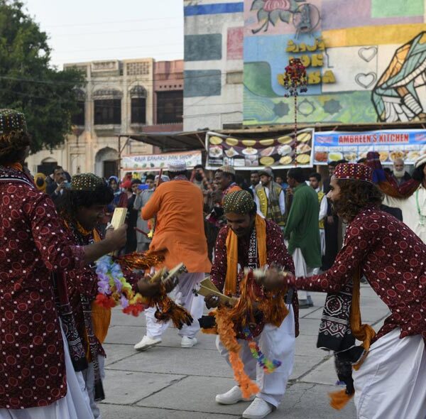 Ajrak dress